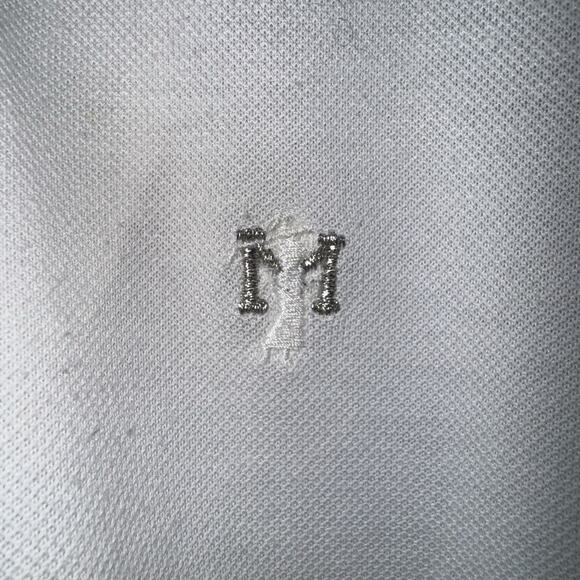 Masters Golf Masters By Alaska Woman’s Polo White Short Sleeve Shirt Sz USA 12 - Picture 5 of 10